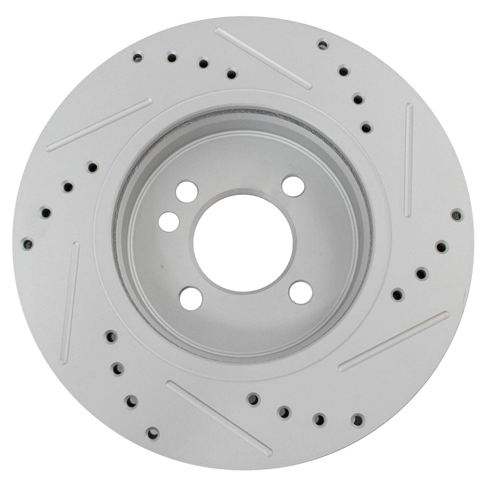 Trq Front Performance Brake Rotors Set Premium G-Coated Compatible With 2002-2006 Mini Cooper