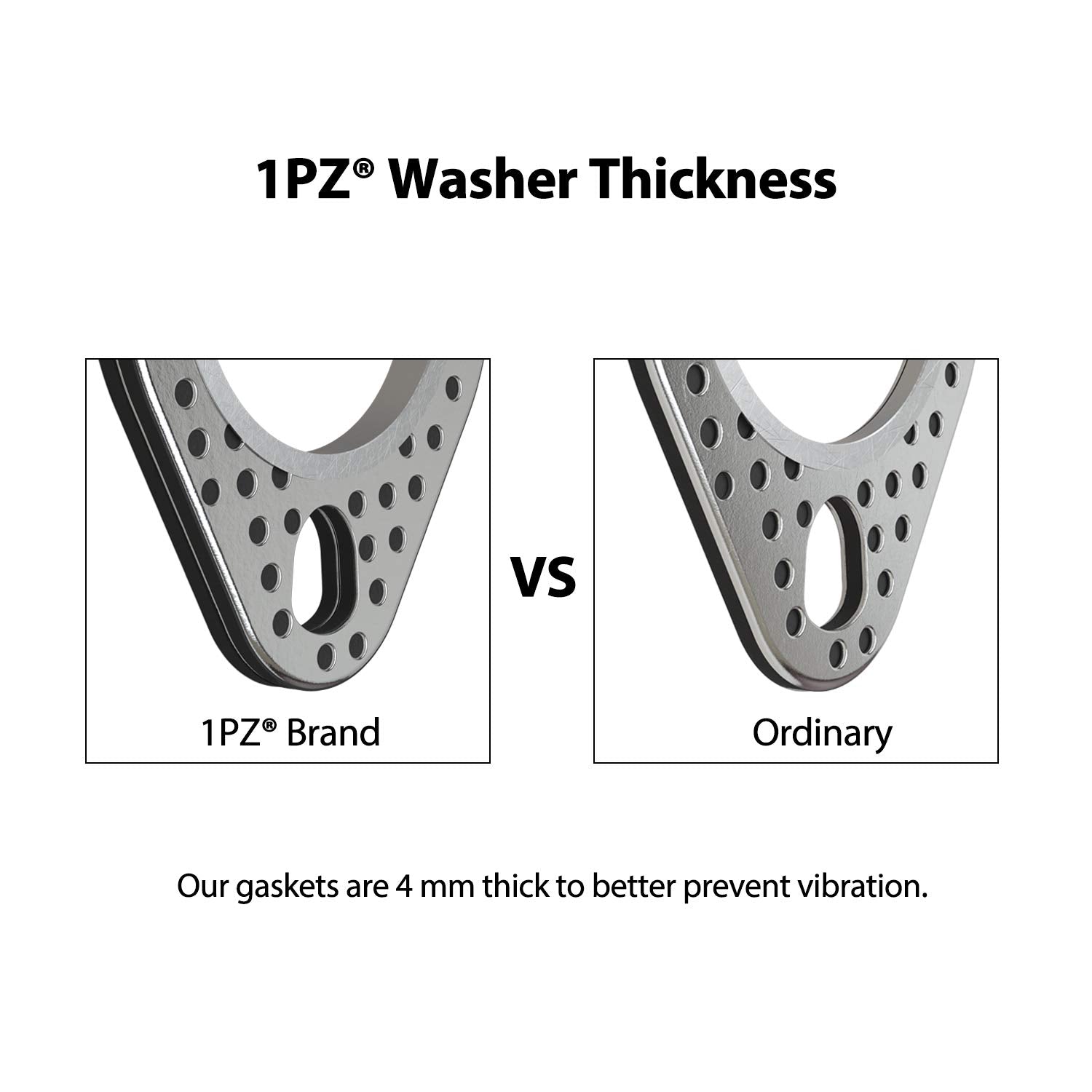 1Pz Egs-M27 Exhaust Gasket For Gy6 49Cc 50Cc 70Cc 90Cc 110Cc 125Cc 150Cc Scooter Moped Motorcycle Go Kart Atv Quad 4Wheeler Dune