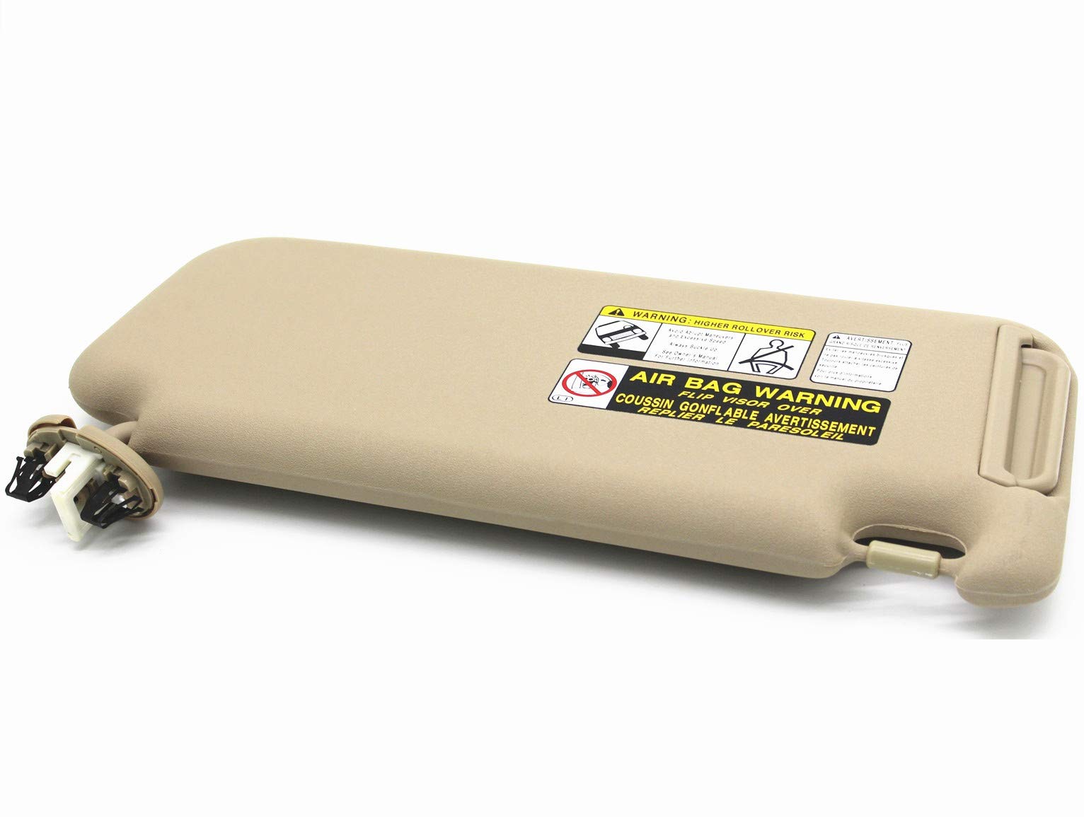 Ezzy Auto Beige Left Driver Side Sun Visor Fit For Rav4 With Sunroof 2006 2007 2008 2009 2010 2011 2012 2013