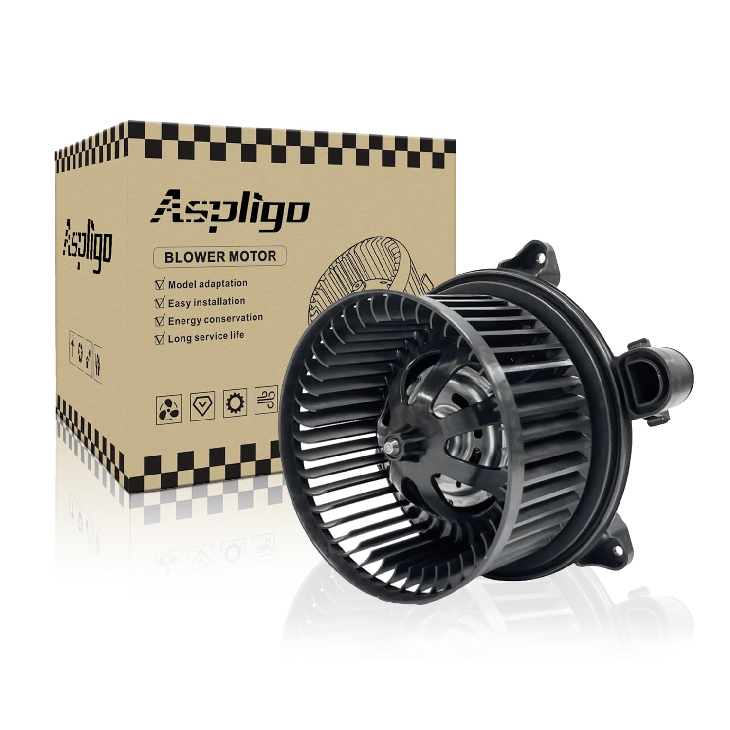 Aspligo 700212 Ac Heater Blower Motor Fan Assembly Fit For Mercedes-Benz Cls500 Cls55 Amg Cls550 Cls63 Amg E320 E350 E500 E55 E5