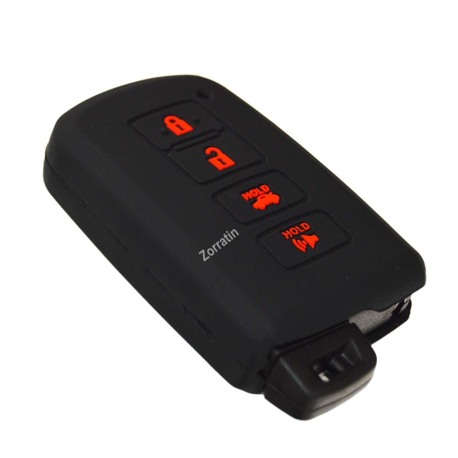Silicone Remote Key Fob Cover Protector Compatible with Toyota Camry Corolla Highlander RAV4 Sequoia 2013-2020