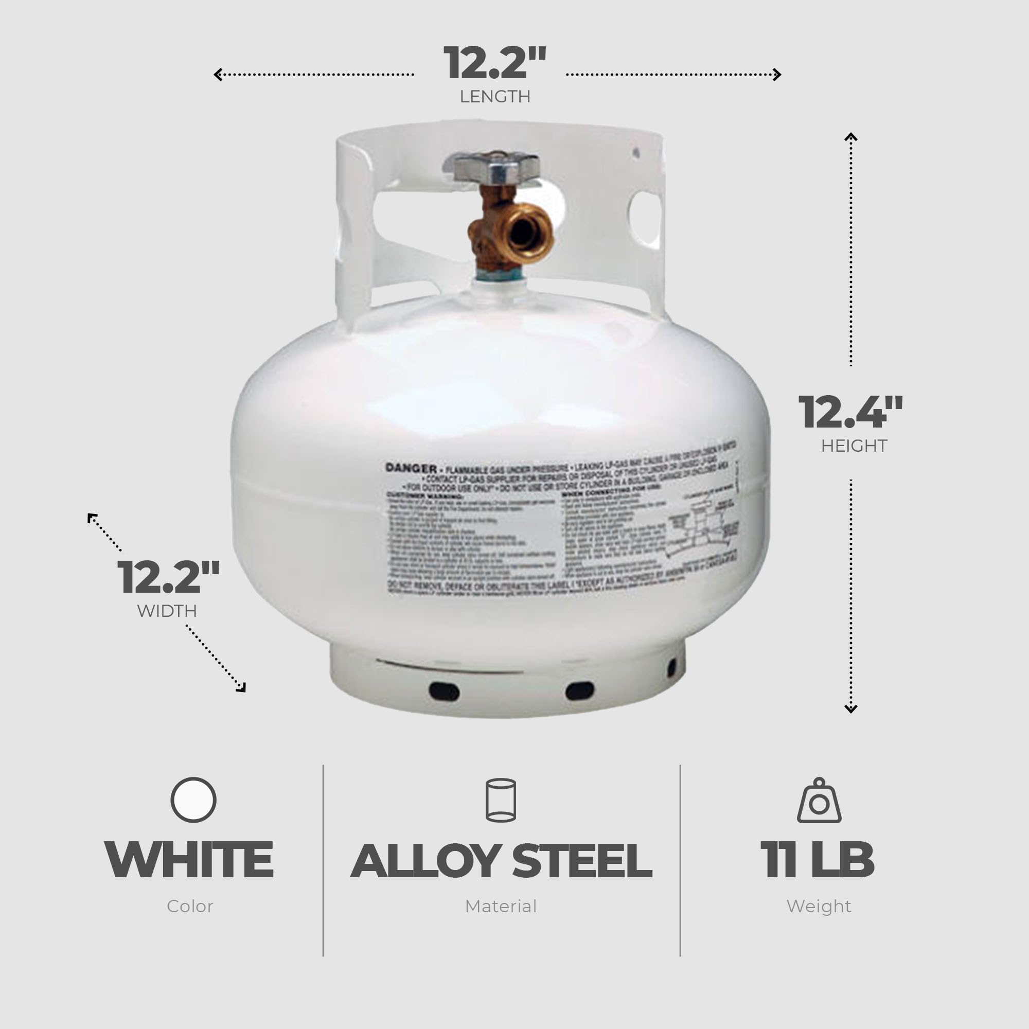 Manchester Propane Cylinder 11 Lb.