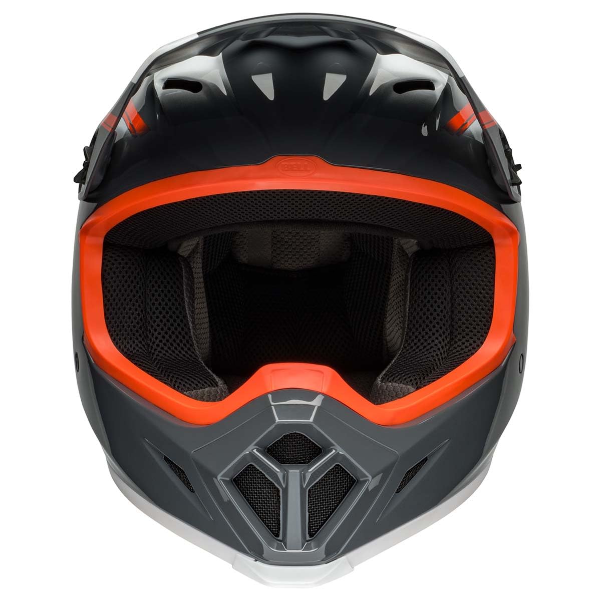 Bell Mx-9 Mips Dirt Helmet (Dart Gloss Charcoal/Orange - Large)