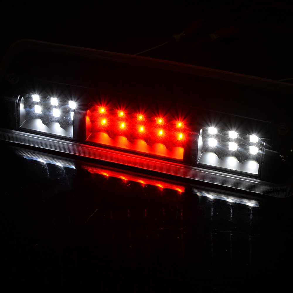 Cheda Third 3D Brake Lights, Compatible With 2004-2008 Ford F150/Explorer, Clear Lens Black Housing Led Bar Tail Cargo Lamp
