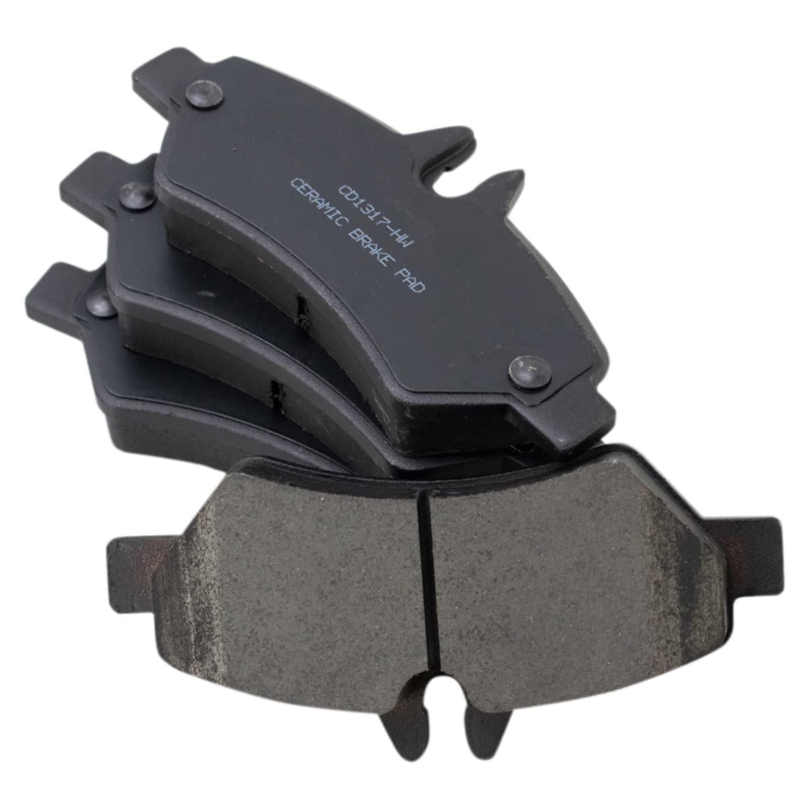 TRQ Rear Brake Pads Ceramic Compatible with 2007-2009 Dodge Sprinter 2500 2007-2018 Freightliner 2010-2018 Mercedes-Benz