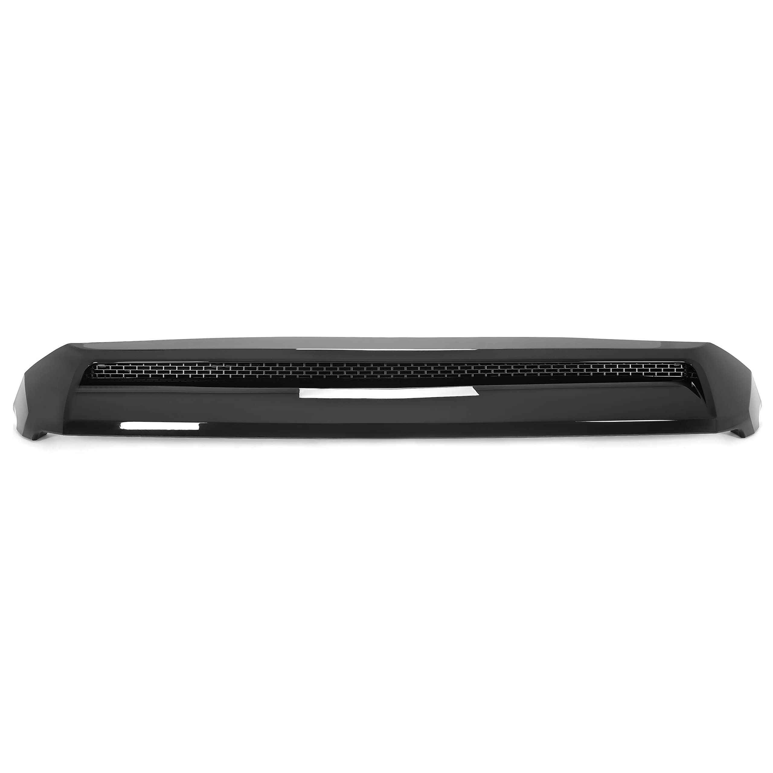 HECASA Hood Bulge Molding for 2014-2021 Toyota Tundra, Silver Color, ABS Material, Model CB-1131