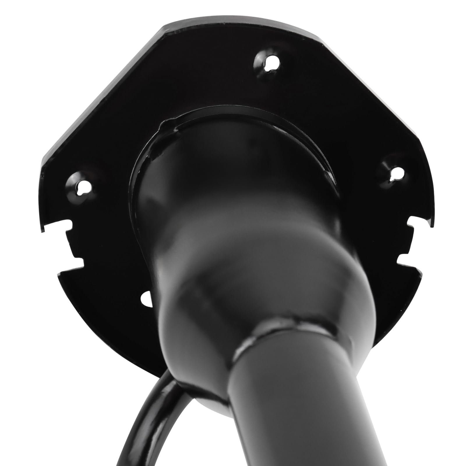 TRQ Fuel Tank Filler Neck Black Compatible with 2004-2008 Ford F-150 2008 Lincoln Mark LT