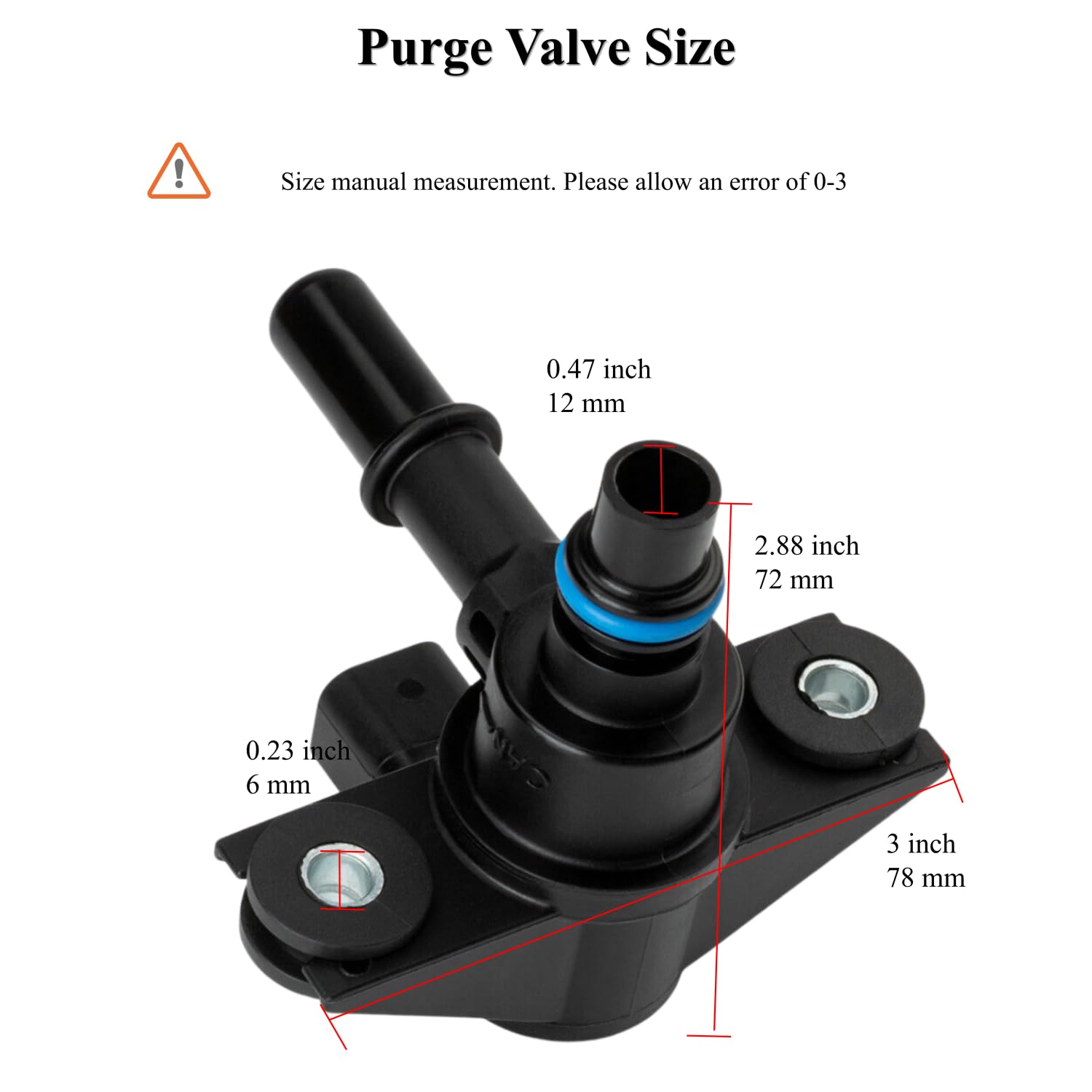 Vapor Canister Purge Valve - EVAP Evaporative Emissions Vapor Canister Purge Solenoid Valve Compatible with Ford Explorer F150 F