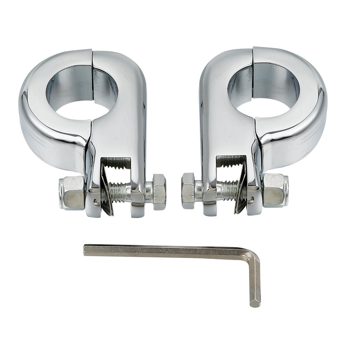 Xfmt 1.25 Highway Foot Peg Mounting Kit Compatible With Harley Touring Road King Engine Bars
