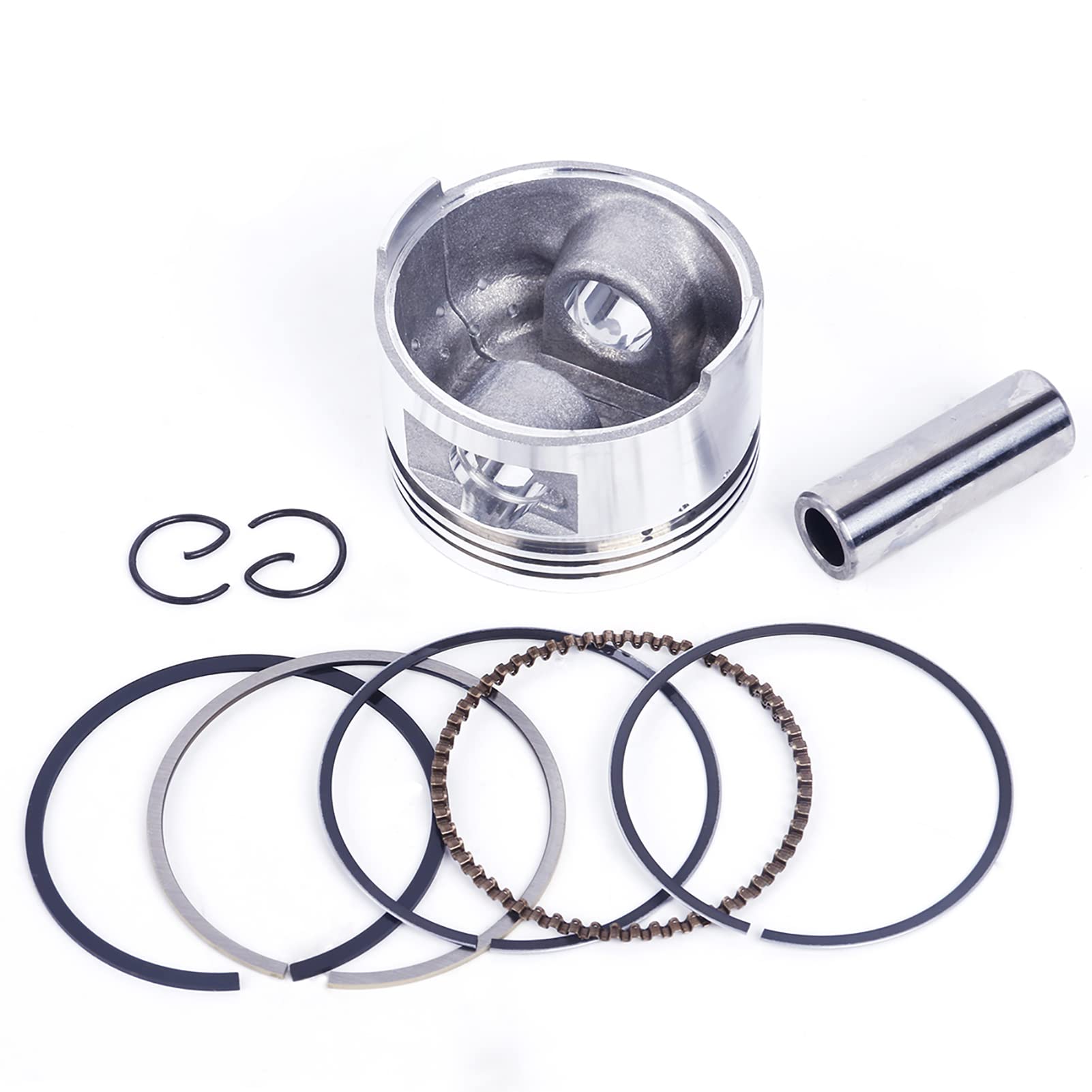 Glixal Atmt1-011 139Qmb 139Qma Scooter Big Bore Cylinder Kit Rebuild Kit Gy6 100Cc 50Mm Moped Atv Go-Kart