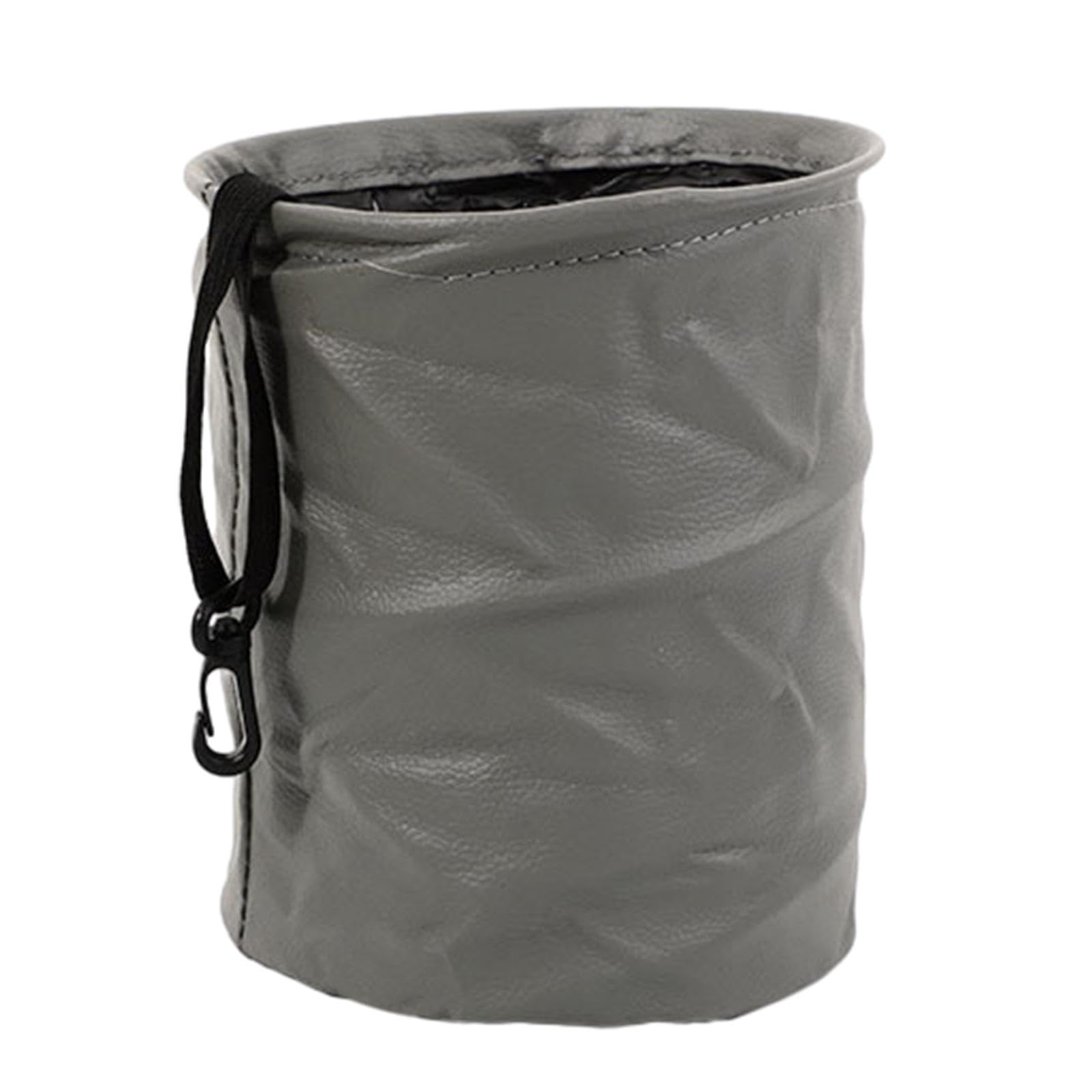 LOOM TREE Folding Car Trash Can Scratch Resistant Auto Accessories Hanging Garbage Bin Gray | Motors | Automotive Tools & Suppli