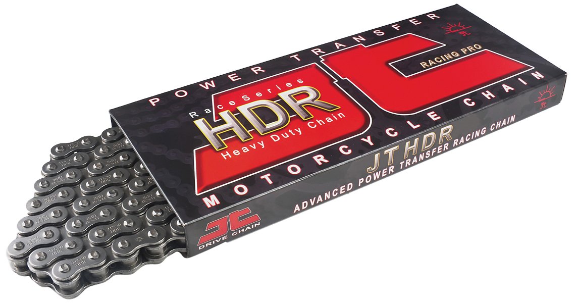 Jt Chain Jtc420Hdr120Sl (420 Series) Black Steel 120 Link Heavy Duty Non O-Ring Chain With Connecting Link