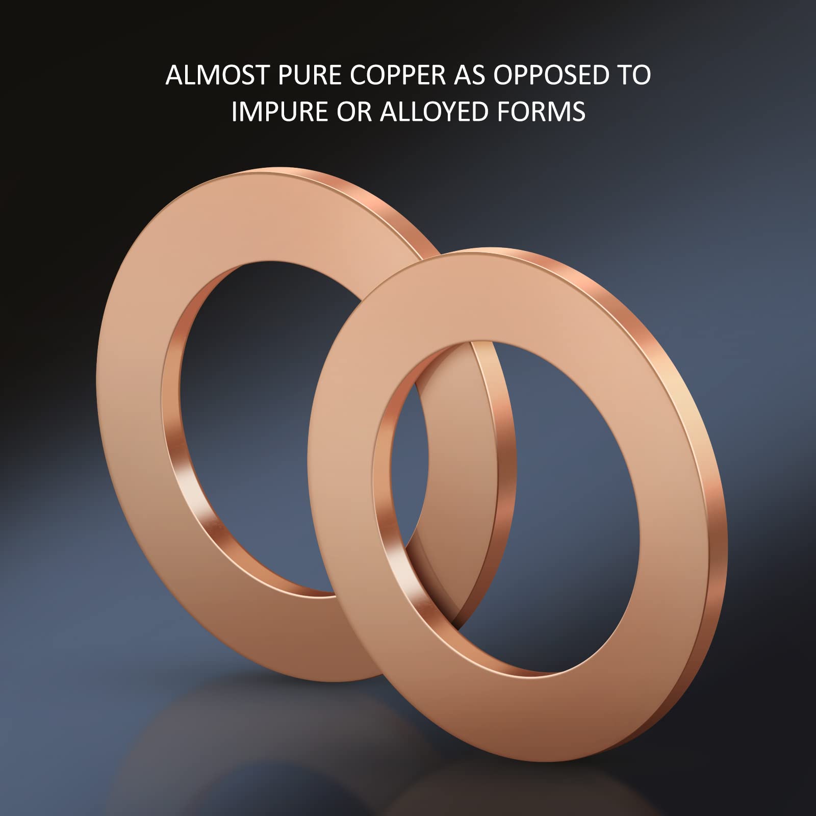 Deefill (15Pcs) M14 Oversize Piggyback Oil Drain Plug Cooper Crush Washers Seal Ring Gaskets Dfl-036Dp