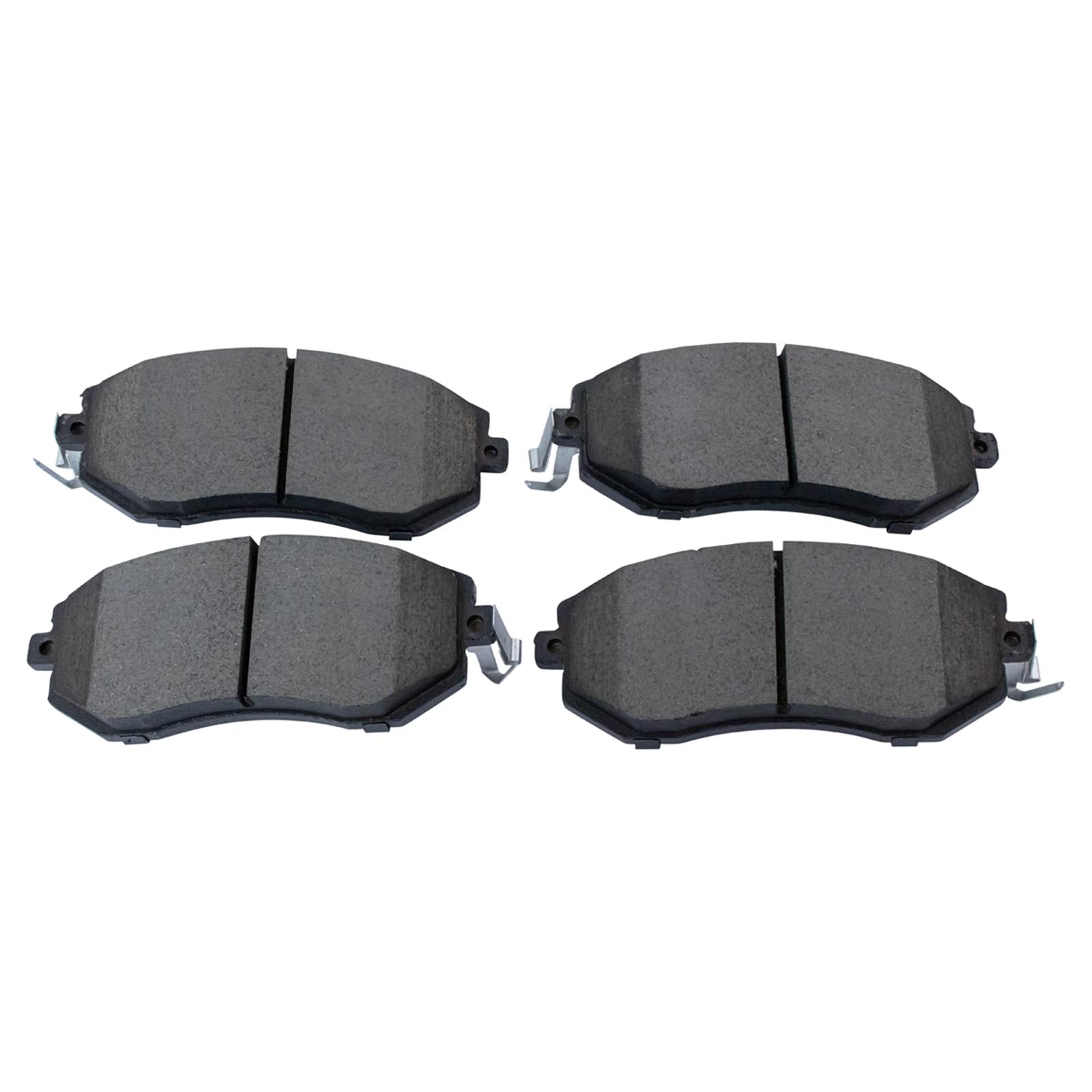 TRQ Premium Posi Ceramic Brake Pad Front Set for Scion FR-S Subaru Impreza