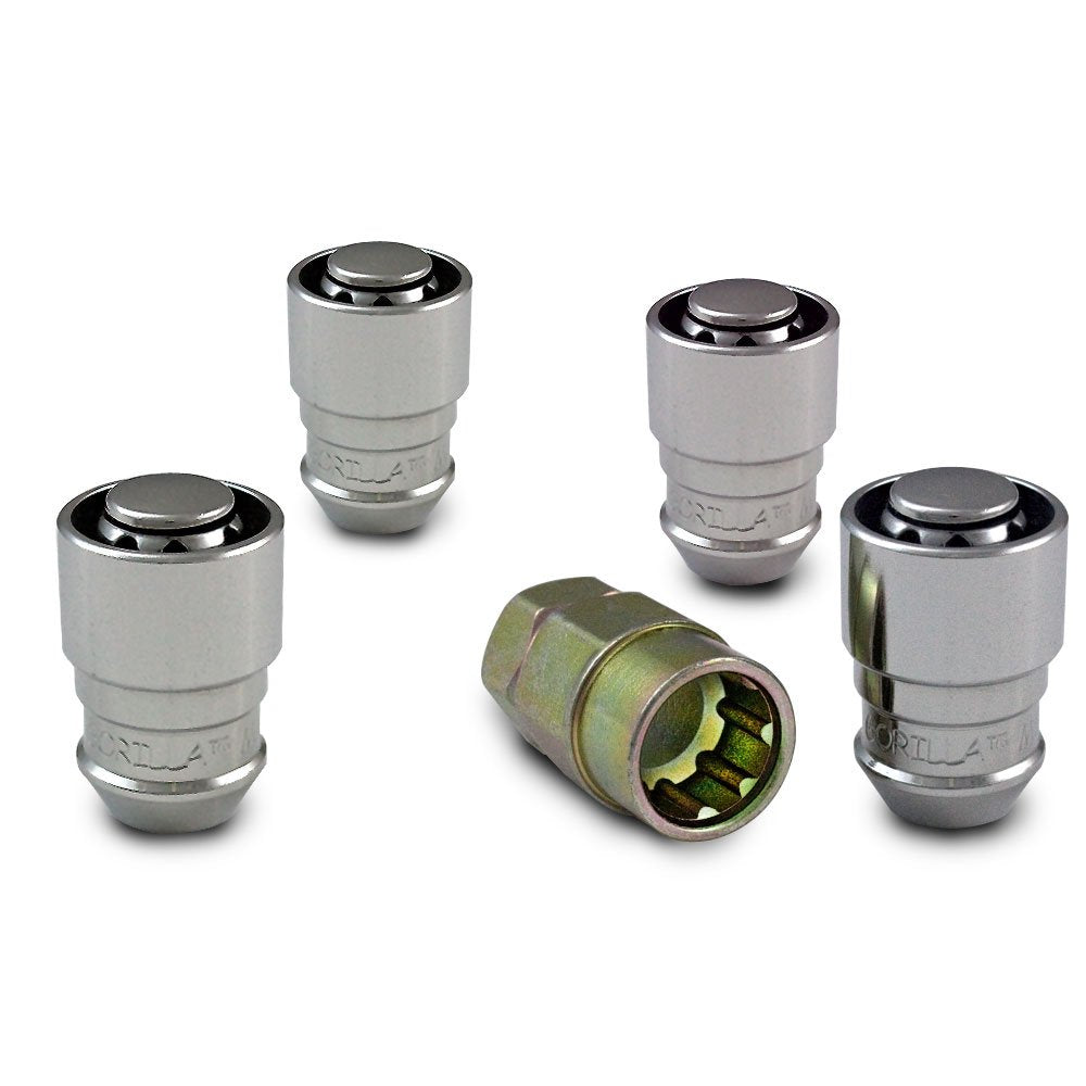 Gorilla Automotive 61621 Acorn Gorilla Guard Locks (12Mm X 1.25 Thread Size) - Pack Of 4