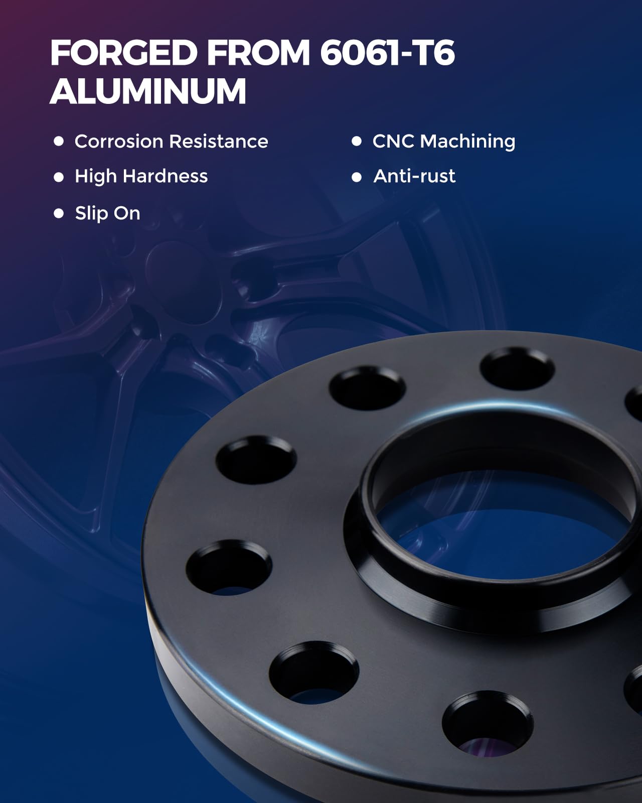 Kax 5X4.5 Wheel Spacers,1/2 Inch 5 Lug Hub Centric Wheel Spacers Fit For Camry, Rav4, Sienna, Highlander, Rx350, Es350, Venza, A