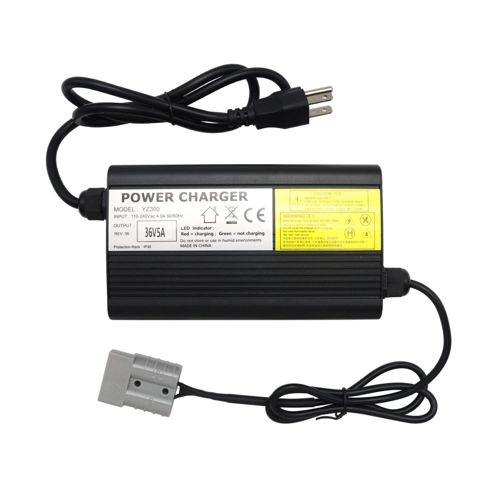 Abakoo Battery Charger 36V 5A Sb50 For Ez-Go Ezgo Txt Marathon 83-94 Golf Cart