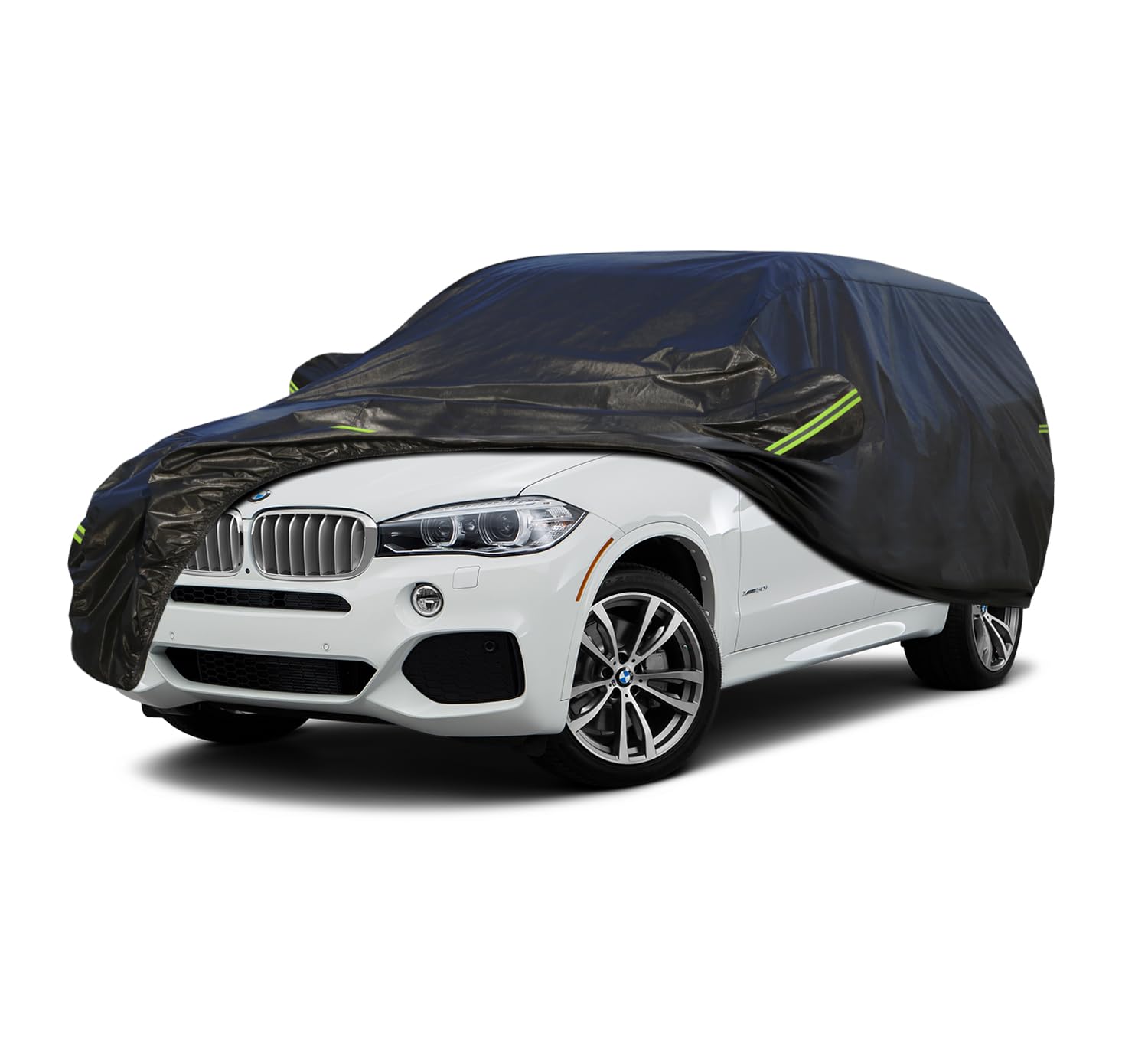 Koukou Waterproof Suv Car Cover Suitable For Bmw X5 From 2007 To 2025, 7 Layers Windproof All Weather Waterproof Outdoor Cover S
