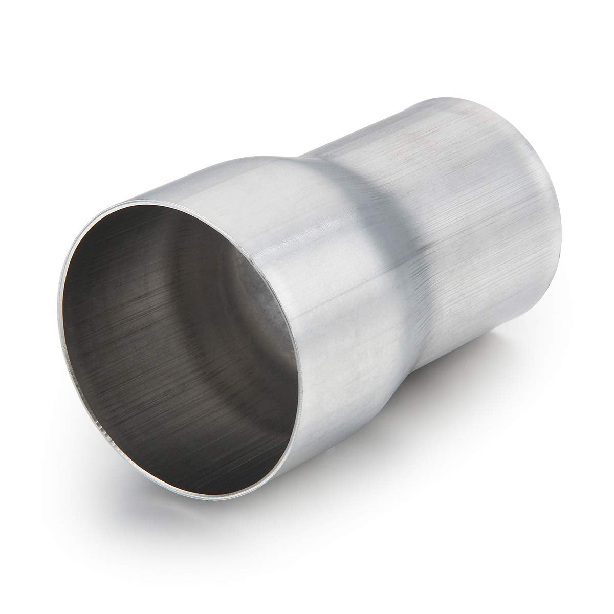 Exhaust Adapter Connector 2'' Id To 2.5'' Id, A-Karck Exhaust Pipe Reducer 4'' Overall Length 304 Stainless Steel