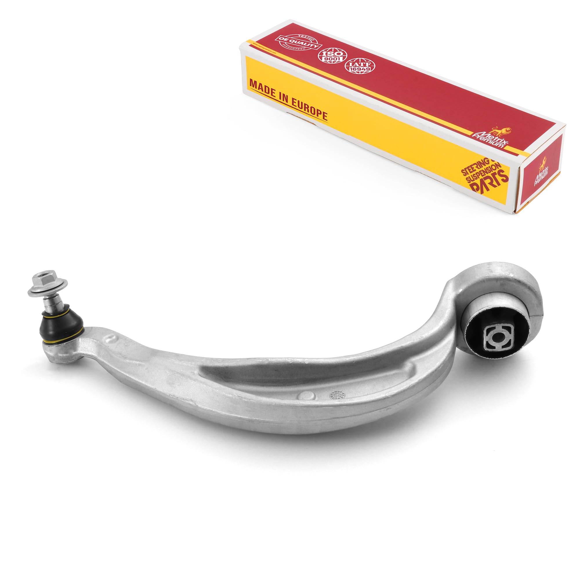 Metrix Premium Chassis Parts - Front Left Lower Rearward Control Arm W Ball Joint & Bushing Assembly Fits 2010 Audi A4, A4 Quatt