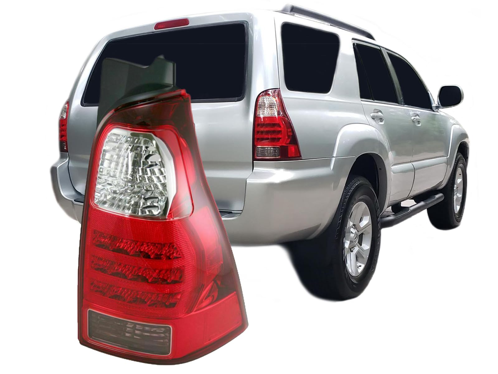 APA Replacement LED Tail Light Rear Lamp for 2006 2007 2008 2009 4 RUNNER Passenger Right Side 8155135320 8155035310 TO2801172