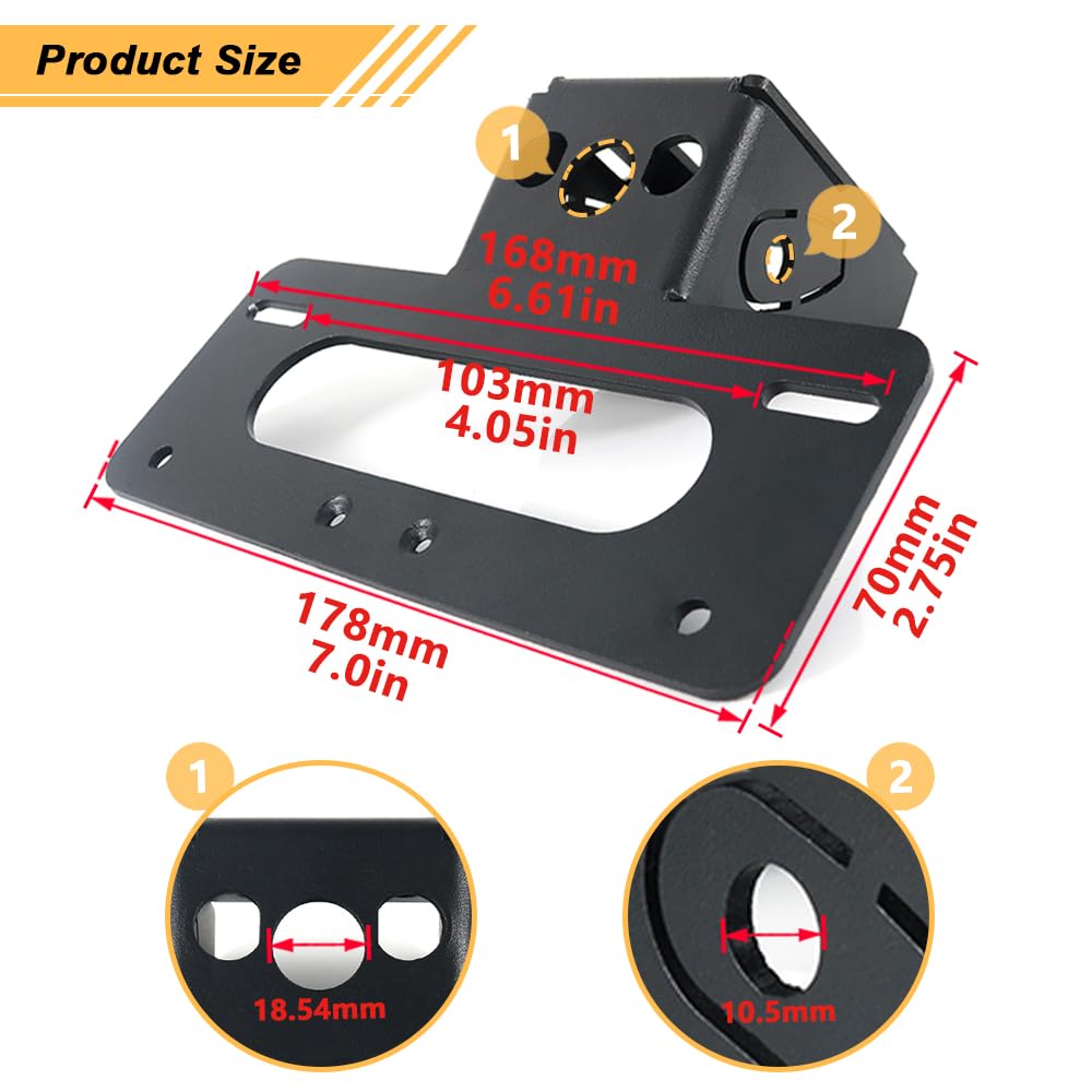 Rearace Motorcycle Fender Eliminator Compatible With 2024 2023 2022 2021 2020 2019 Zx-6R 636, Tail Tidy Fit For Zx-6R 636 2024 2