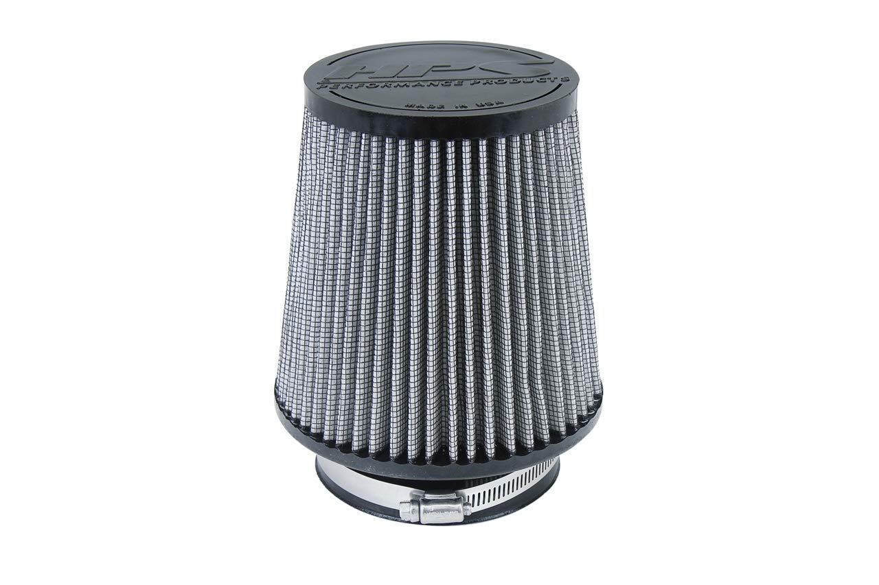 Hps Performance Air Filter 4 Id, 6 Element Length, 7.75 Overall Length, Gray, Model Number: Hps-4300