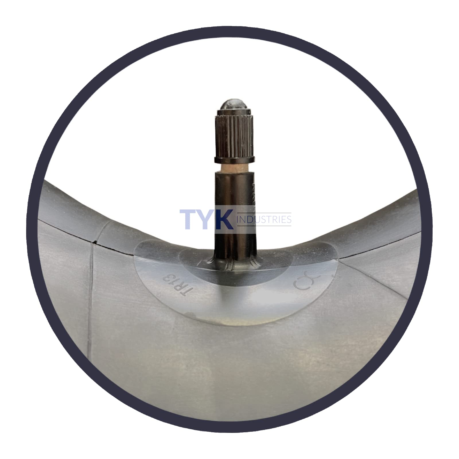 Pair Of Tyk 15X6-6 Lawn Mower Tire Inner Tubes With Tr13 Valve Stems, 15X6.00-6, 15X600-6 Tubes