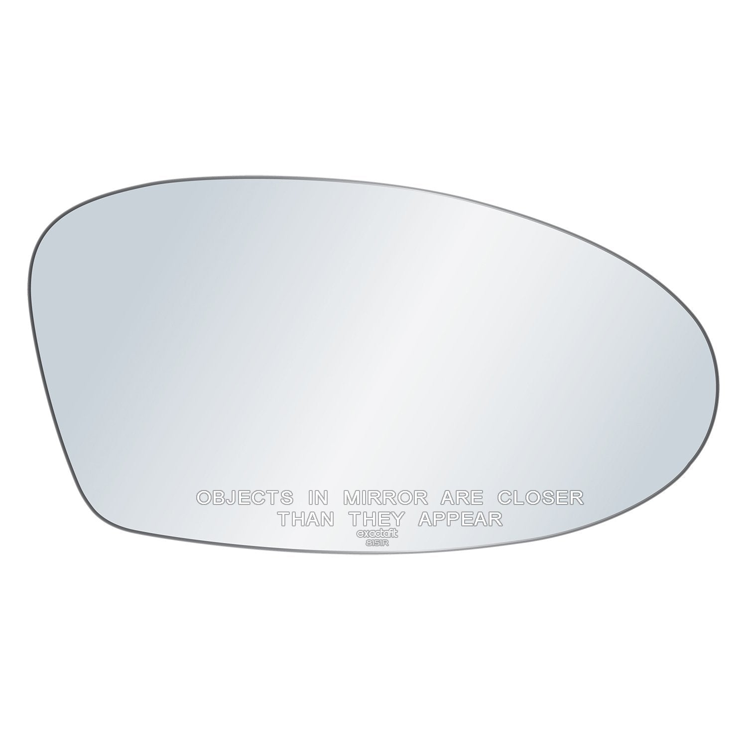 exactafit 8151R Passenger Side Mirror Glass Right Replacement Compatible With 1999-2004 Oldsmobile Alero, 2002-2005 Pontiac Gran