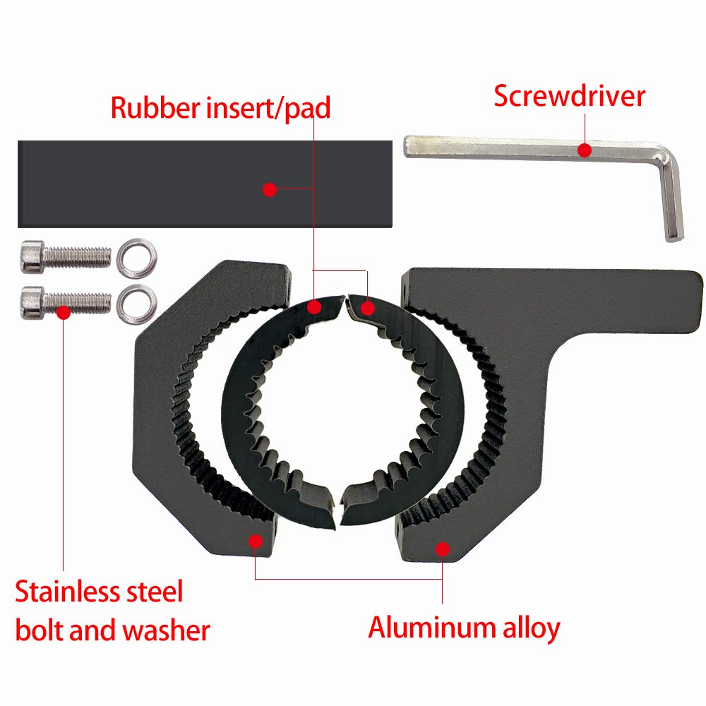 Horizontal Bull Bar Clamp Mounting Kit 2Pcs 1.37'' 1.5'' 2'' Led Lights Bar Bumper Lights Offroad Driving Lights Mounting Bracke