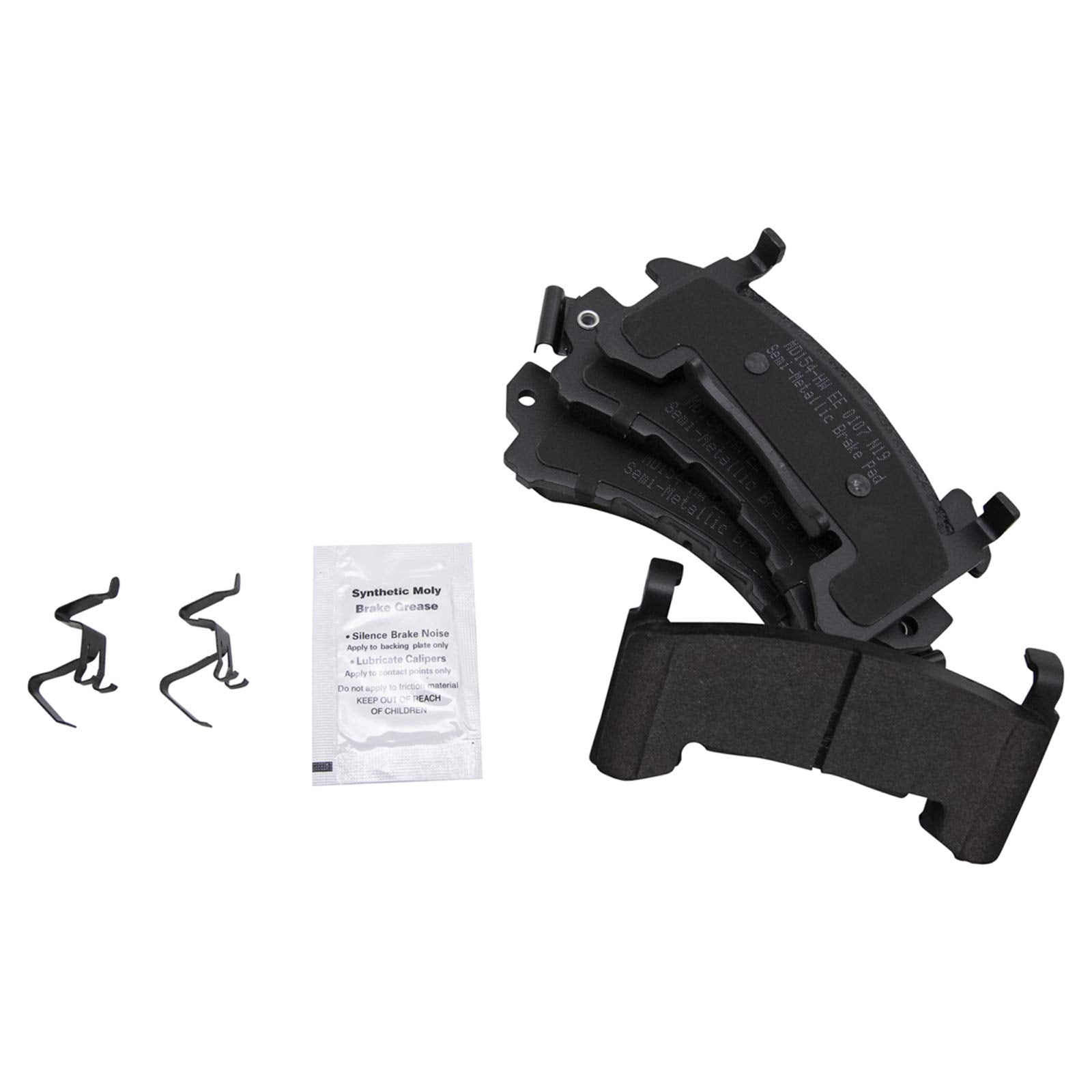 Trq Brake Pad & Rotor Kit Metallic Front Or Rear For Cadillac Chevy Gmc