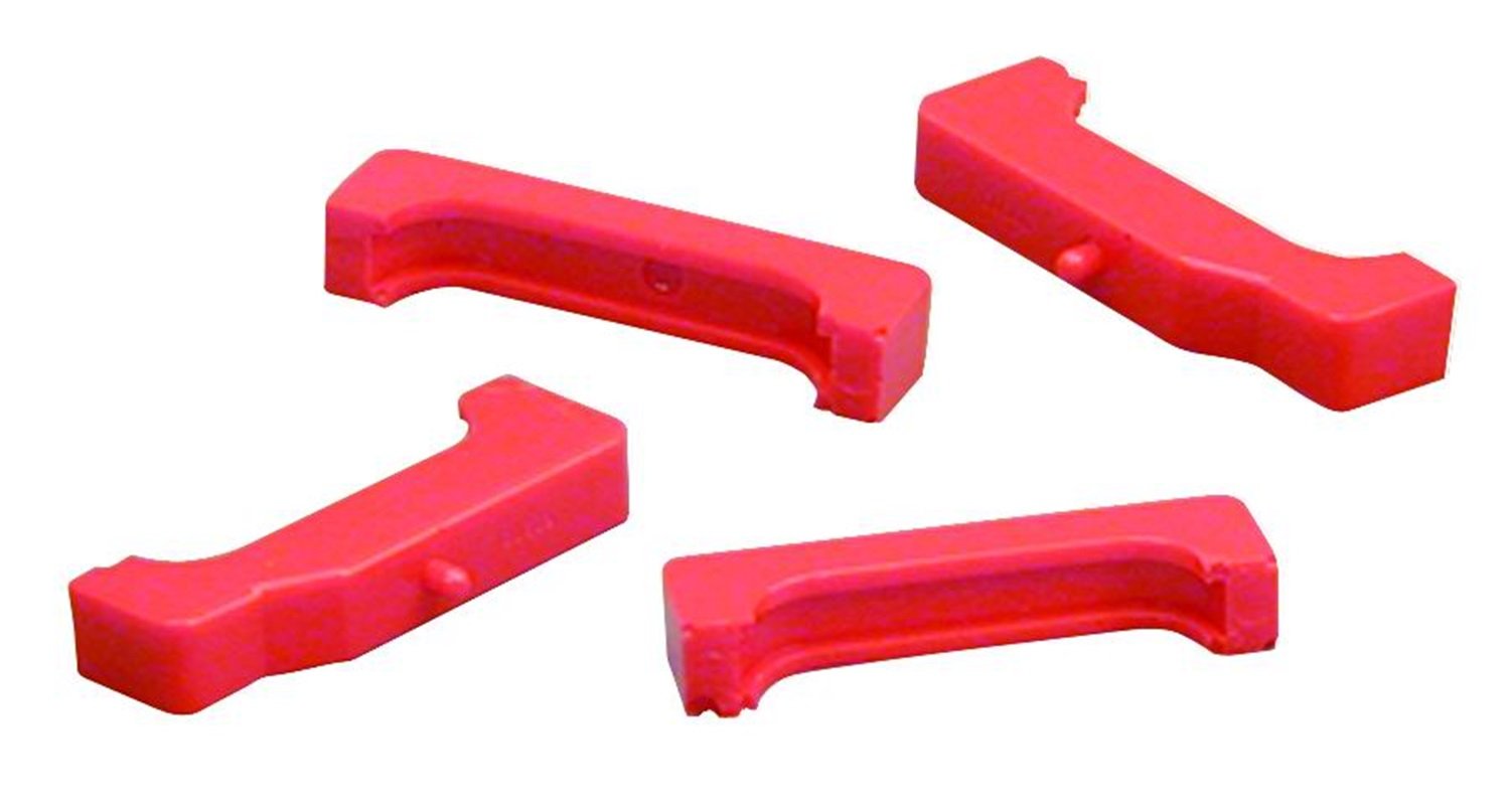 PROTHANE 7-1711 Red Urethane GM Style Small Block Engined Radiator Isolators