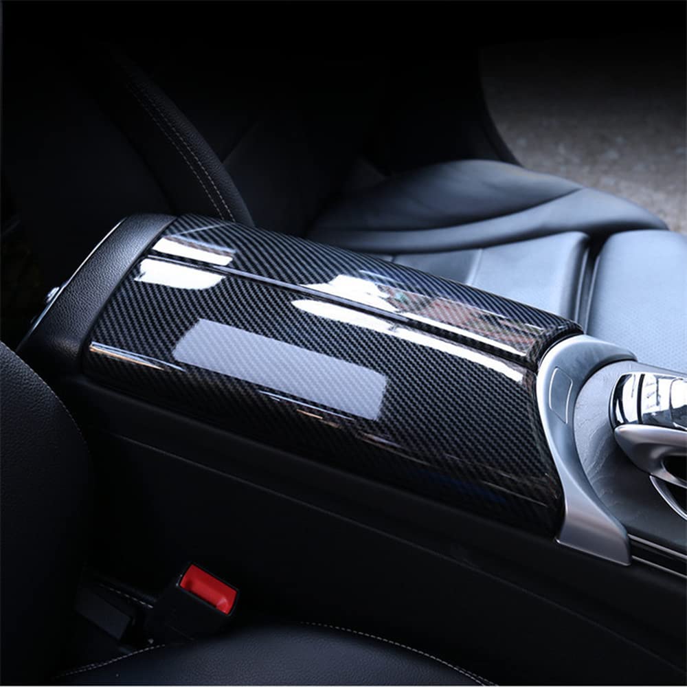 Abs Plastic Center Console Trim Cover Armrest Box Trim Covers Fit For Mercedes-Benz C Class W205 (C180 C200 C250 C300 C350E)