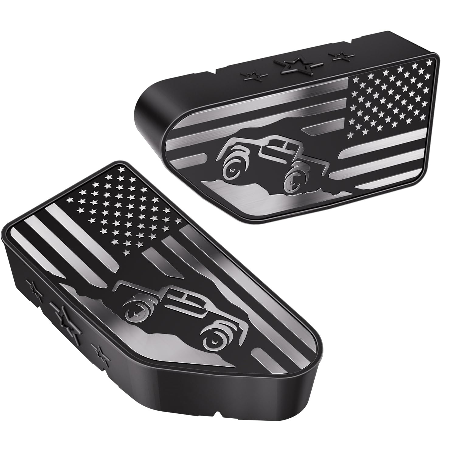 Bed Rail Stake Pocket Covers for GMC Chevy Silverado/GMC Sierra 1500(2019-2024), GMC Sierra 3500HD(2020 2021 2022 2023 2024)/250