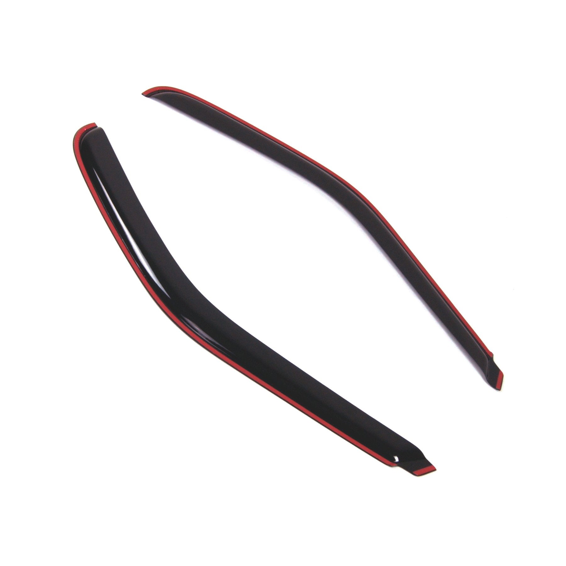 Tuningpros In-Channel Window Vent Visors Rain Guards Compatible With Ford F250 Regular Cab 1997-2003 | Side Window Wind Deflecto