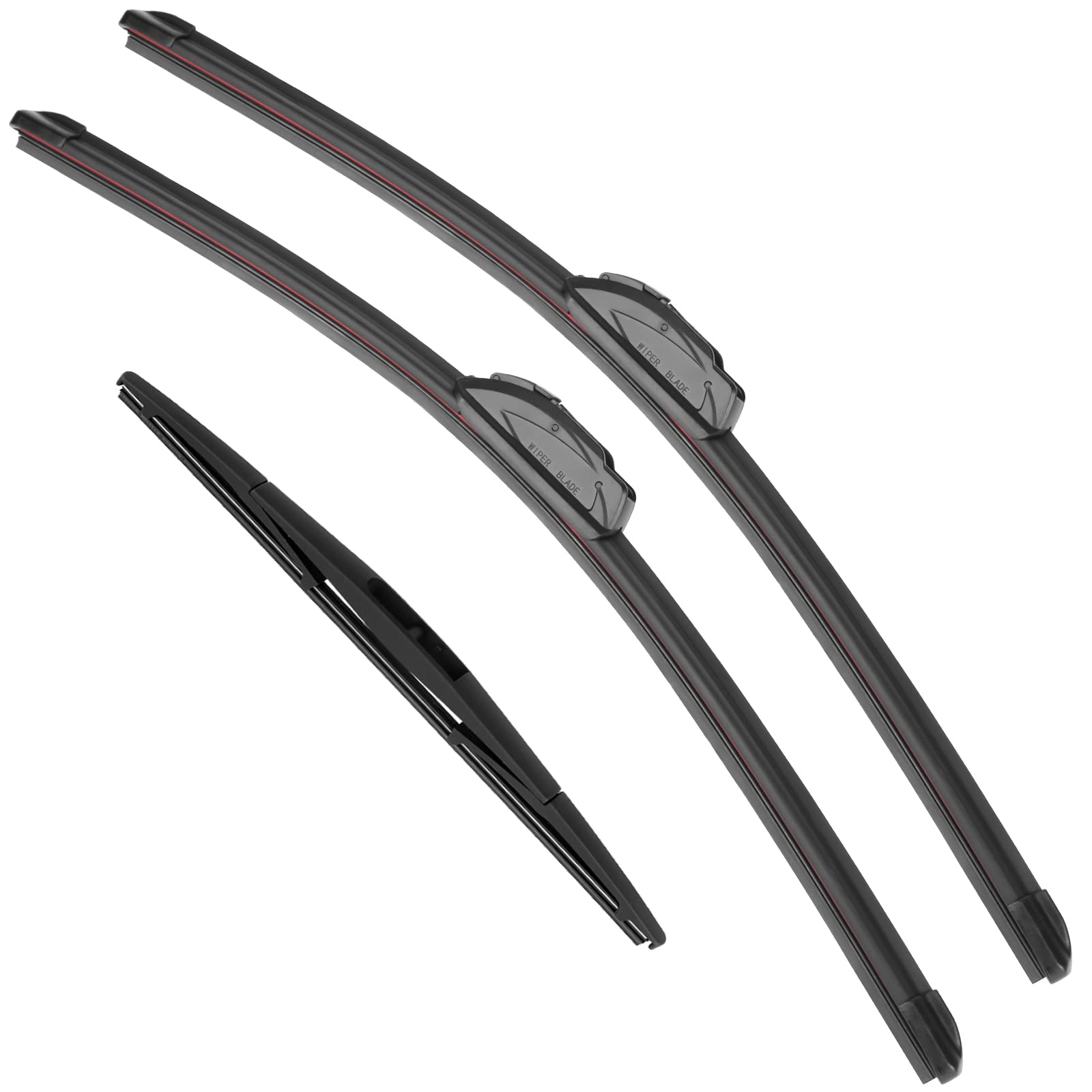 Raintok Windshield Wiper Blades Replacement For Acura Mdx 2007 2008 2009 2010 2011 2012 2013 Original Factory Quality Front Rear