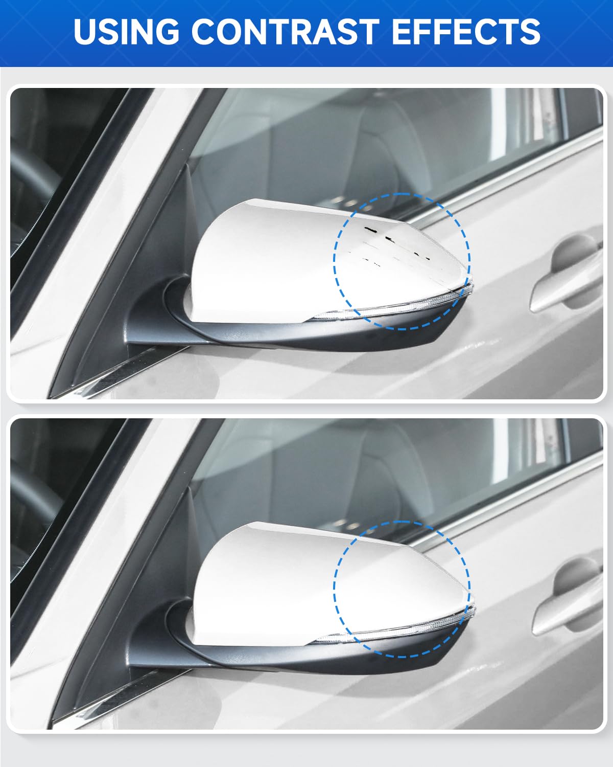 RSACET Touch Up Paint for Hyundai - W8 WW8 Quartz White Pearl Tricoat - 0.41 Fl Oz