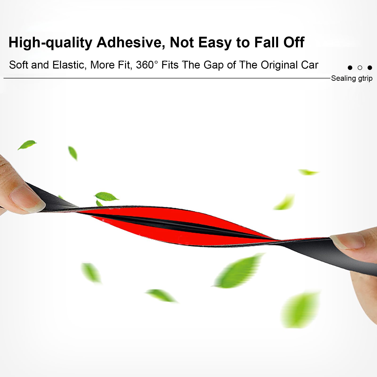 Car Windshield Weather Strip 19Mm Rubber Weather Stripping Trim For Car Truck Roof Sunroof Front Rear Windshield (5M/16Ft)