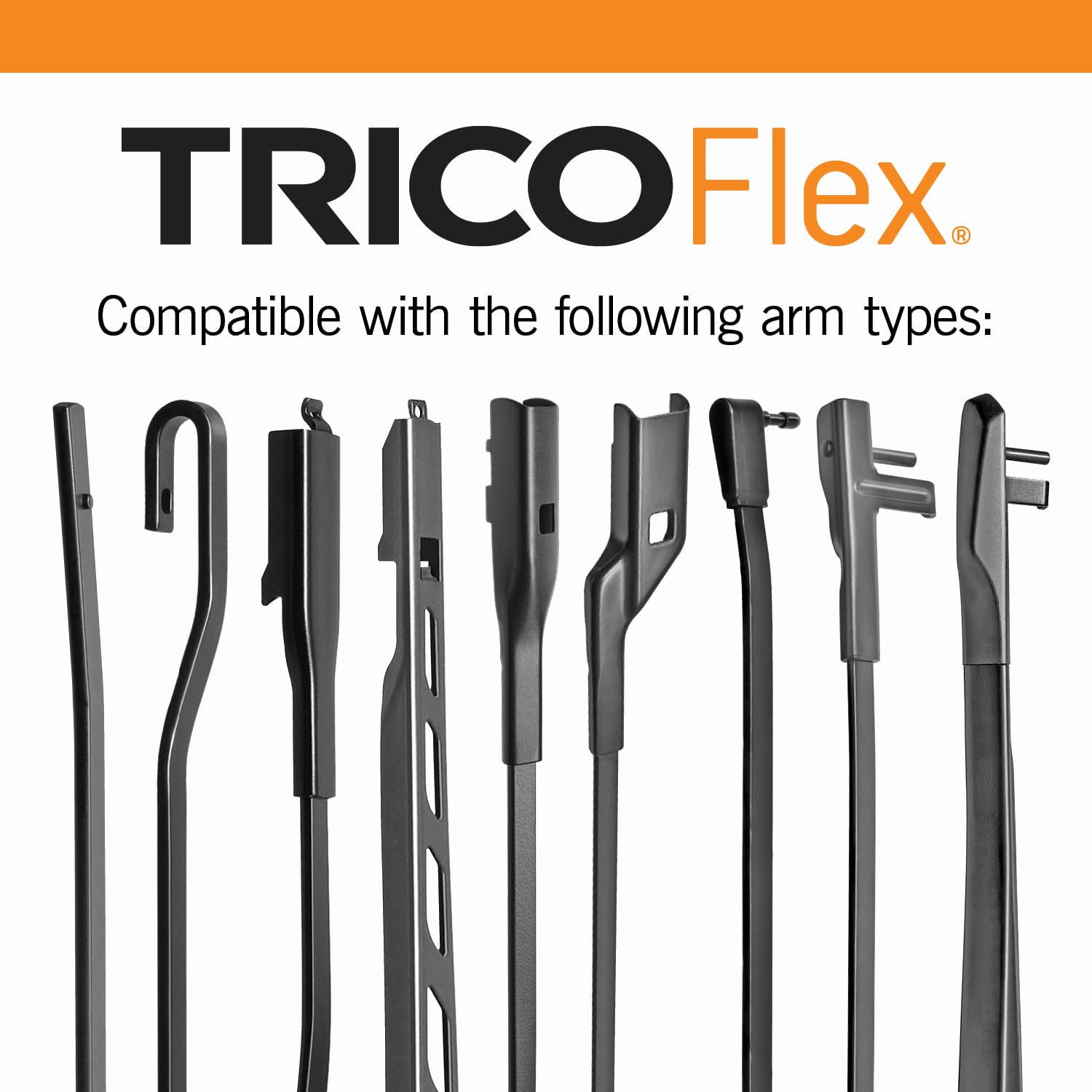 Trico Flex 28 Inch Wiper Blade - Alloy Steel, Model 18-280, Durable Performance