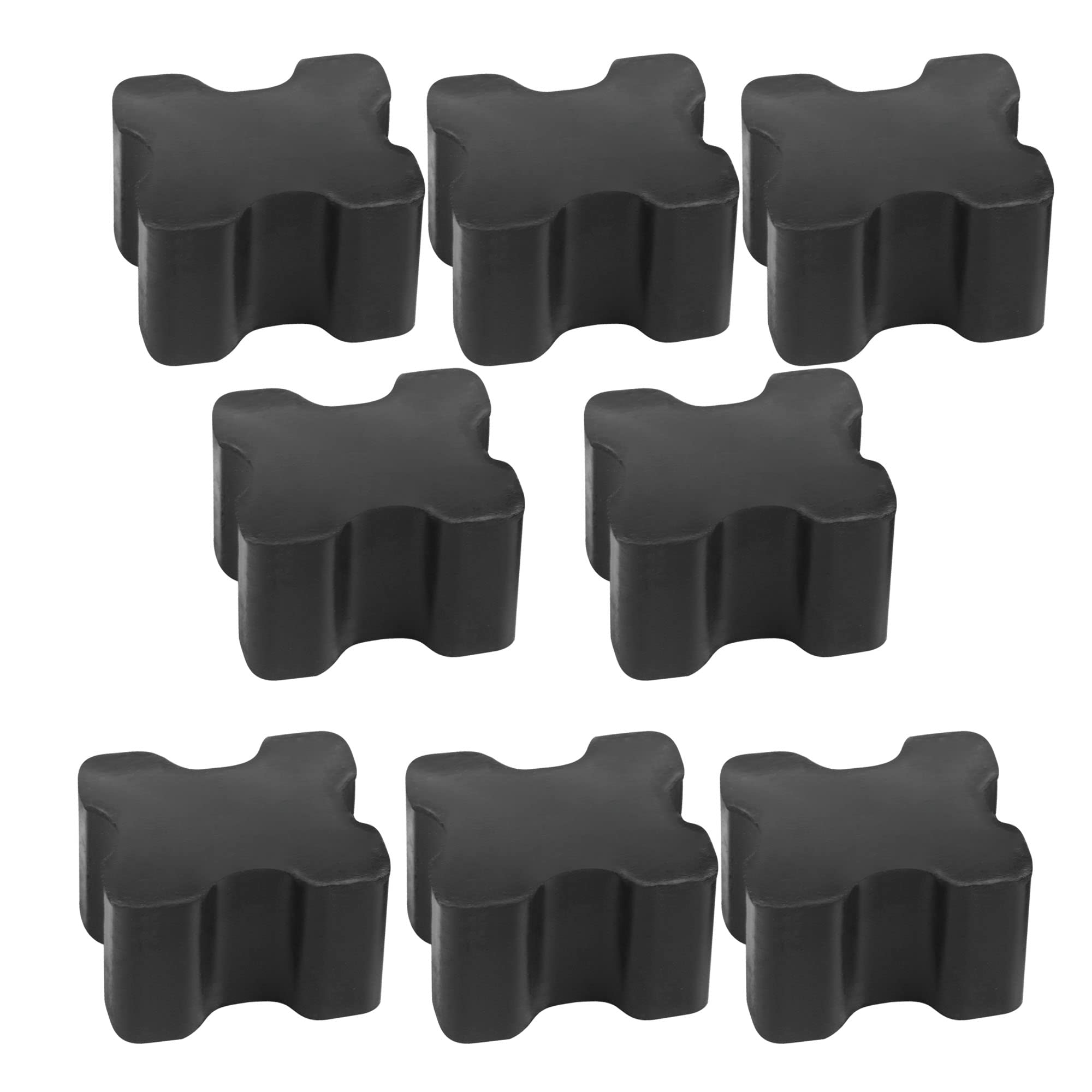 Pack of 8 Heavy Duty Rubber Coil Spring Booster Kit, Rubber Coil Spacers for 1'' to 1.5'' Coil Spring Lift,Fits Most Cars SUVs
