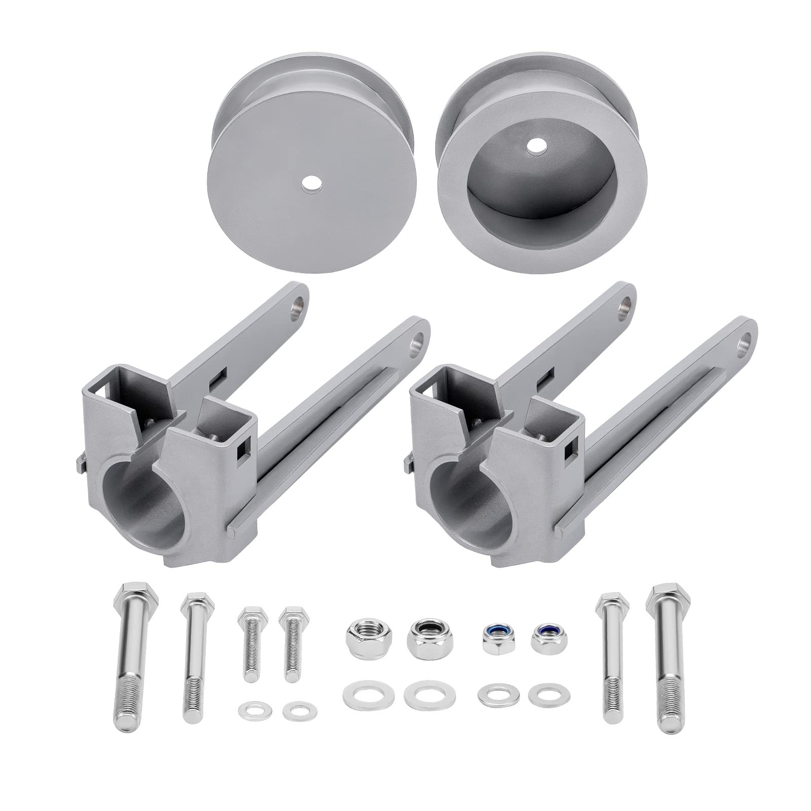 Waverspeed 3.5 Front 3 Rear Leveling Kit for Jeep Grand Cherokee WK 2005-2010, Commander XK 2006-2010 Suspension Lift Kit