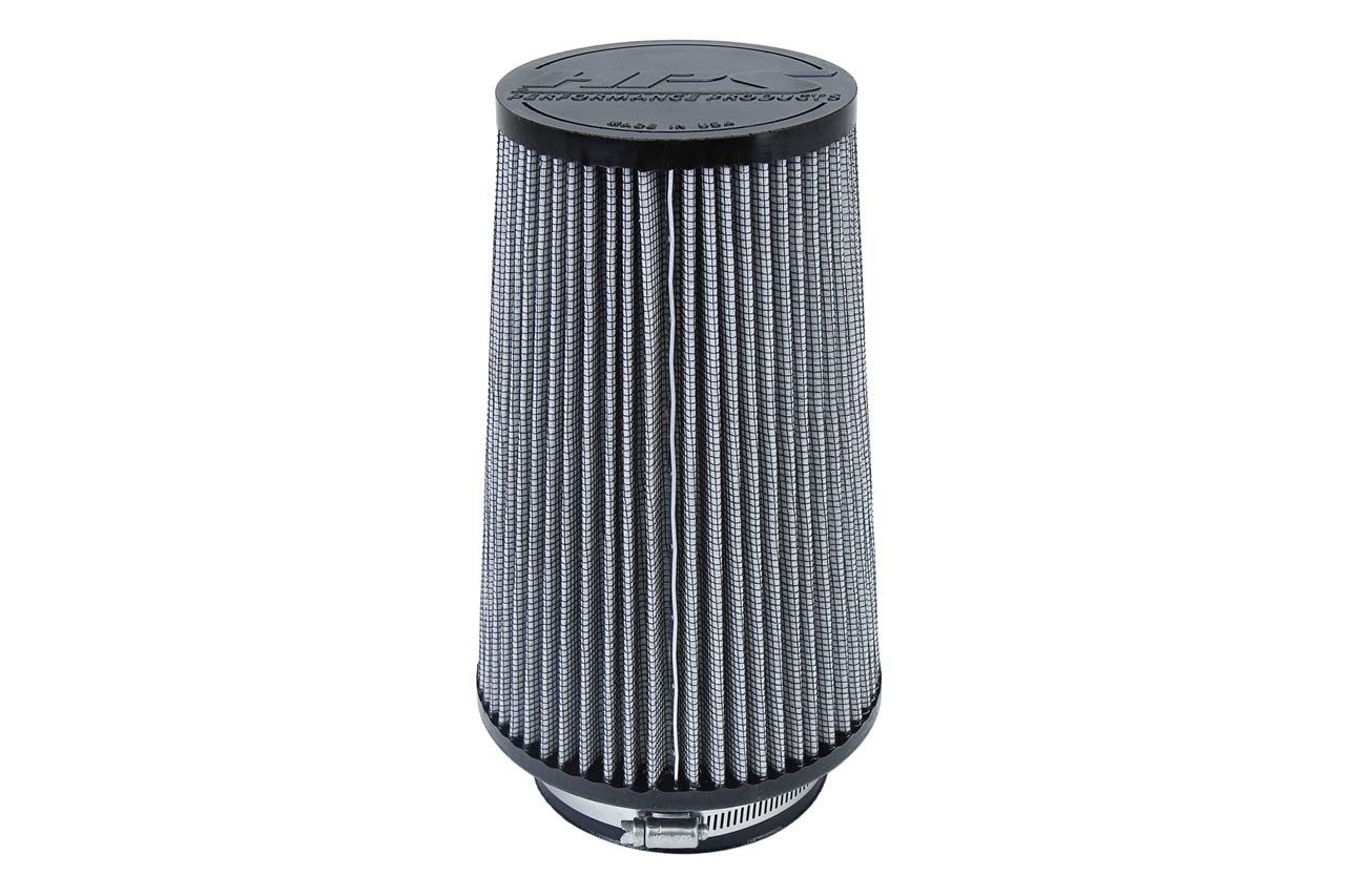 Hps Performance Air Filter 4'' Id, 9'' Element Length, 10.75'' Overall Length, Gray (Hps-4301)