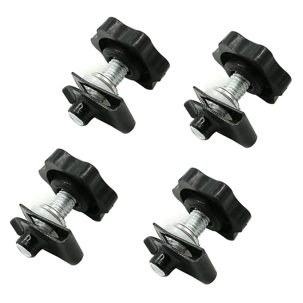 Alpha Rider Black Hardbagger Security Theft Deterrent Saddlebag Locks Mounting Hardware Fit for Harley Touring 1994-2015 2016 20