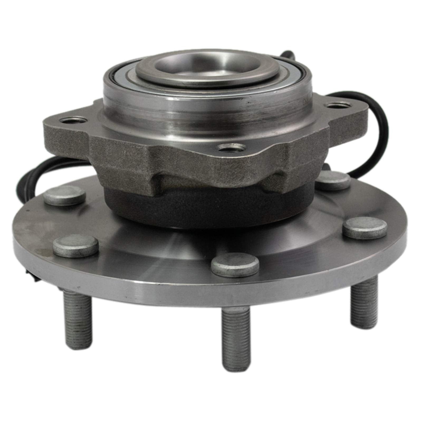 Trq Rear Passenger Side Wheel Bearing & Hub Assembly With Abs Sensor Compatible With 2012-2015 Nissan Armada