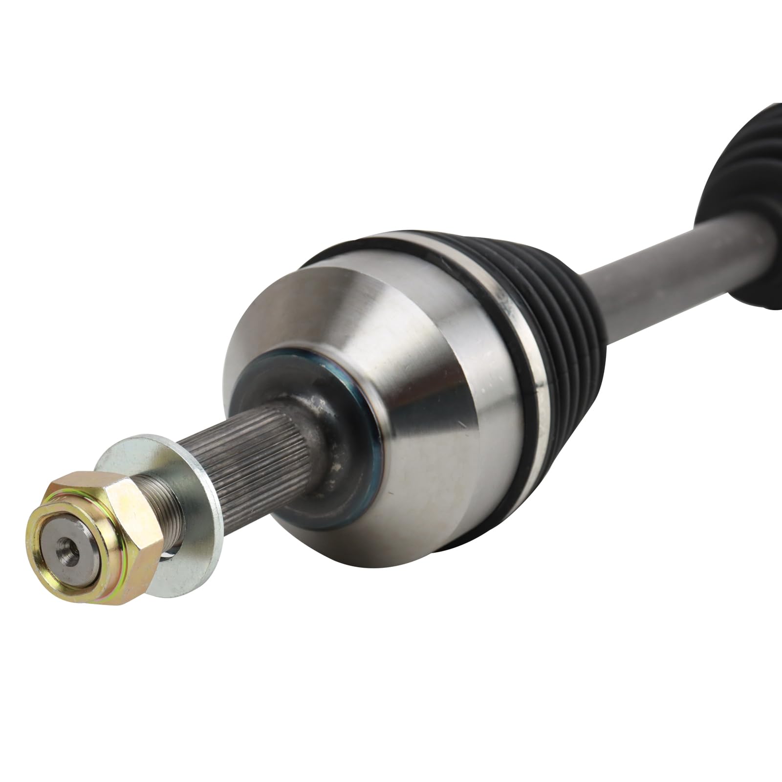 TRQ Front CV Axle Shaft Assembly Set Compatible with 10-13 Flex 10-12 MKS MKT Taurus