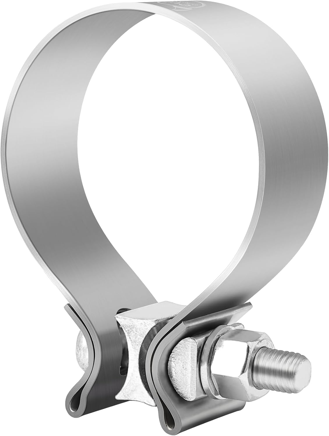 Evil Energy 3.0 Inch Exhaust Clamp,Narrow Band Muffler Clamp Stainless Steel For Pipes,Mufflers,Catalytic Converters 2Pcs