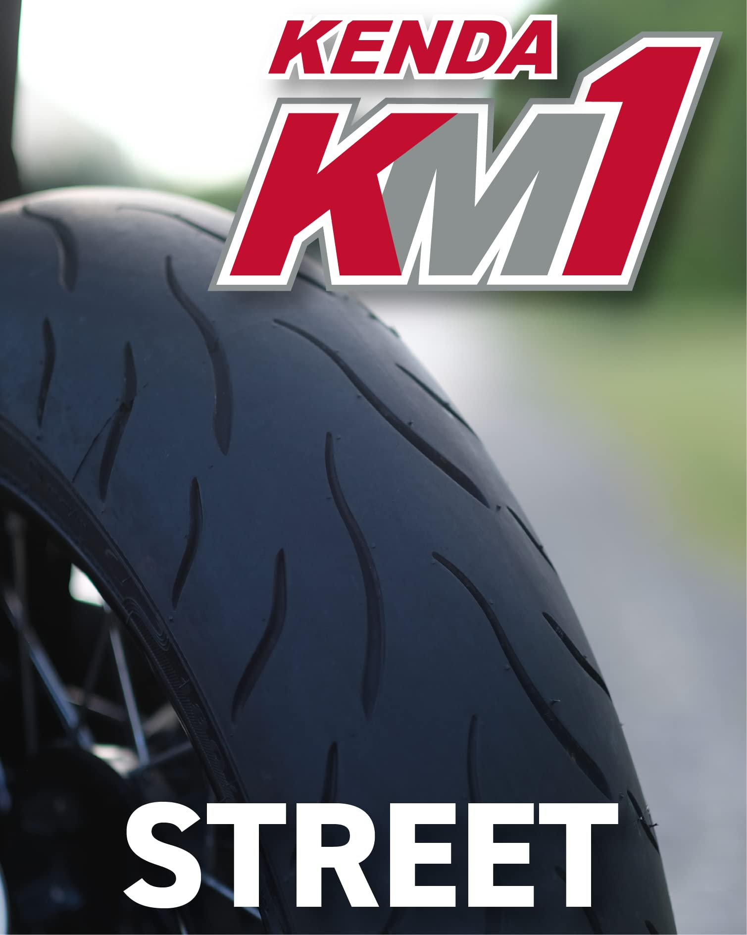 Kenda Km1 Sport Touring Motorcycle Tire Set 120/70Zr17 58W Tl 180/55Zr17 73W Tl W/Keychain