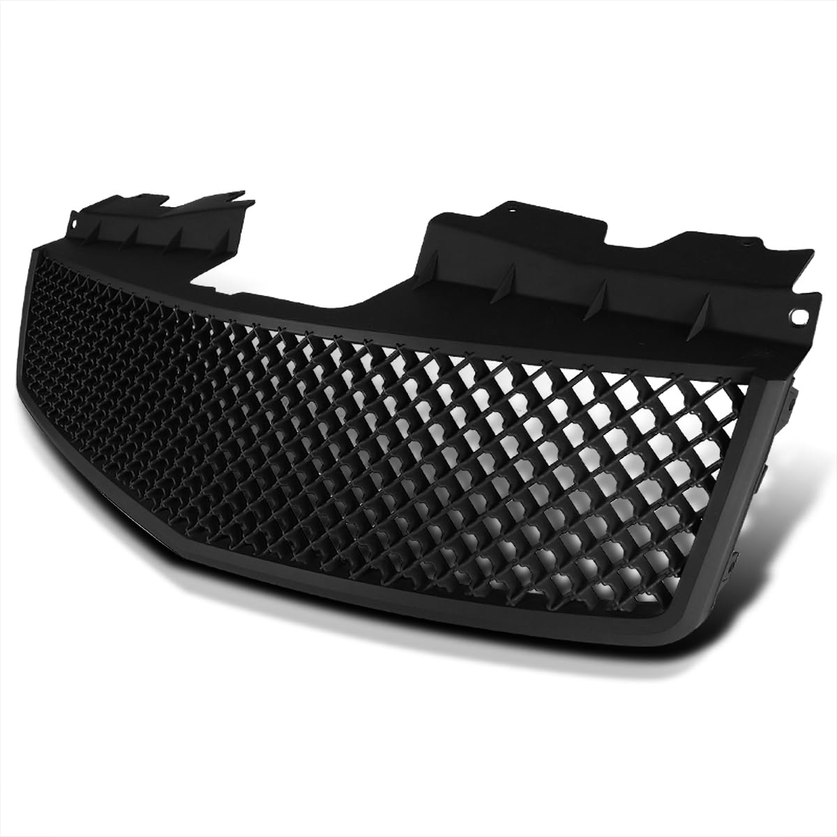 Spec-D Tuning Front Hood Grill Grille Matte Black Compatible With Cadillac Cts V 2003-2007