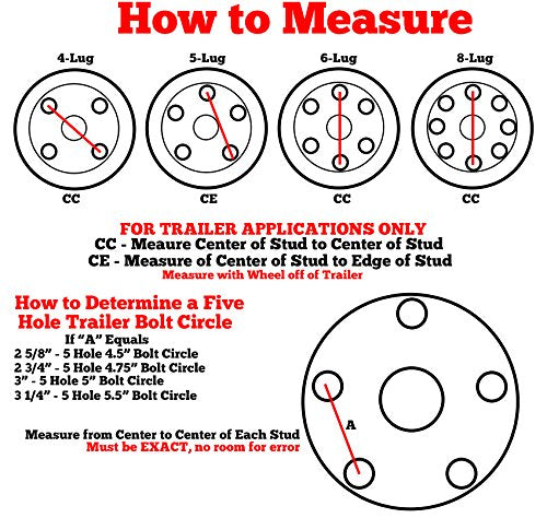eCustomRim ST205/75R15 Steel Belted Radial Trailer Tire - Load Range D, 2150# Capacity, 27.1" Size, 6-Year Warranty, Free