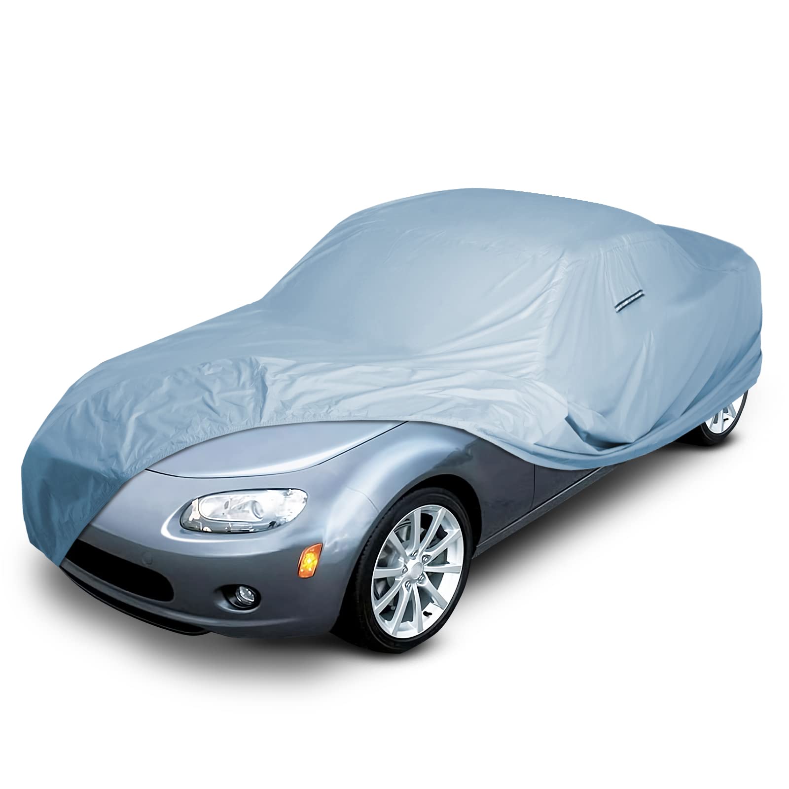 Icarcover Custom Car Cover For 2006-2015 Mazda Mx-5 Miata, Waterproof All-Weather Rain Snow Uv Sun Protector Full Exterior Weath